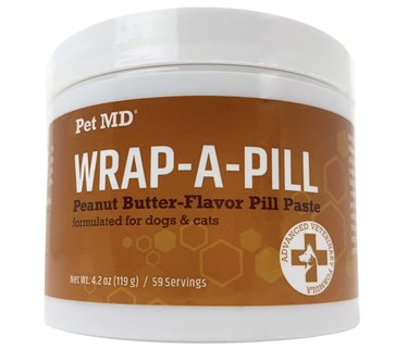 Pet MD Wrap A Pill Peanut Butter Flavored Pill Paste, 4.2-oz. Jar