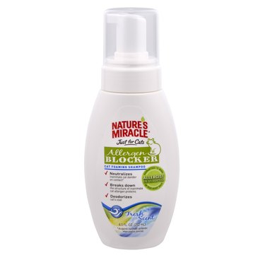 Nature’s Miracle Allergen Neutralizing Foaming Shampoo, 8.5-oz. Bottle