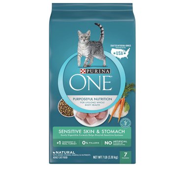 Purina ONE Sensitive Skin & Stomach Dry Cat Food