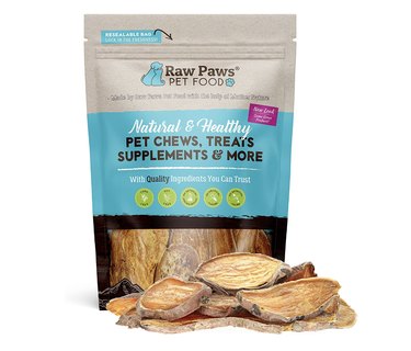 Raw Paws Natural and Healthy Dog Treats, 8-oz. Bag