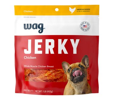 Wag Chewy Whole Muscle American Jerky Dog Treats - Chicken