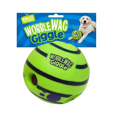 Wobble Wag Giggle Ball Interactive Dog Toy