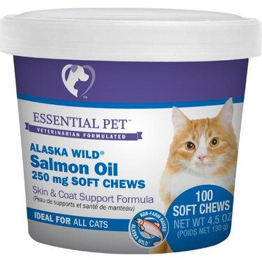 21st Century Essential Pet Alaska Wild Salmon Oil Skin & Coat Support Soft Chews Cat Supplement