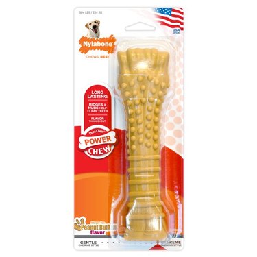 Nylabone Power Chew Peanut Butter Flavored Dog Chew Toy, Extra-Large