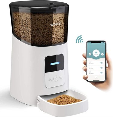 WOPET 6-liter Automatic Cat Feeder, WiFi Enabled