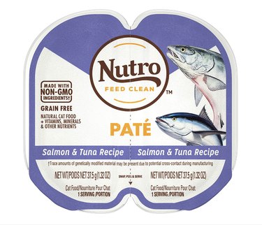 Nutro Perfect Portions Grain-Free Salmon and Tuna Paté Recipe, 24-Count (Twin Packs)