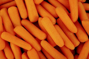 Close-up of Baby Carrots