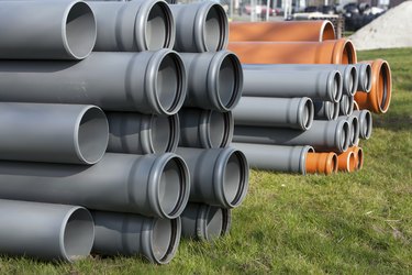 Construction equipment - pvc pipes