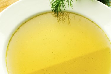 Chicken stock, bouillon, broth, clear soup