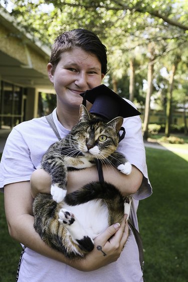 Florida college honors companion animals with graduation ceremony