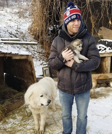 This Olympic Skier Saved a Puppy's Life While in South Korea