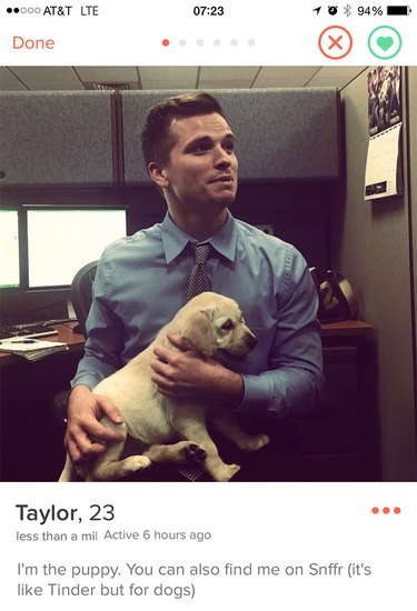 That's not even his puppy
