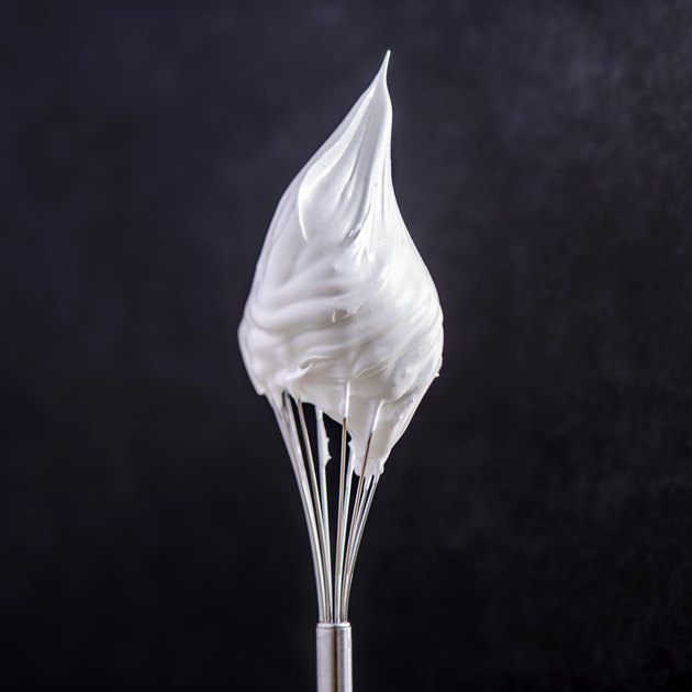 whip cream on top of whisk