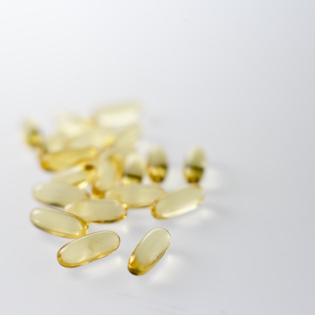 Capsules, close up