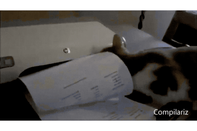 Cats react to printers and fax machines