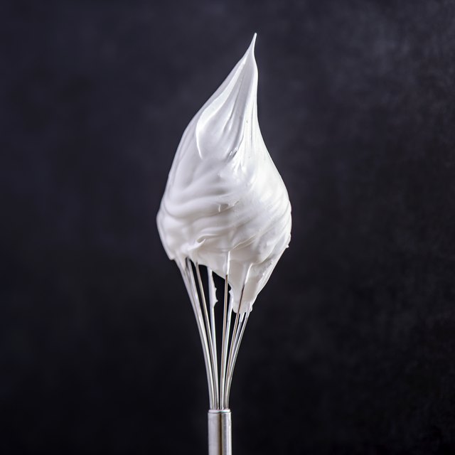 whip cream on top of whisk