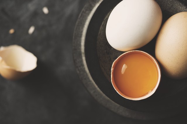 Eggs in a bowl