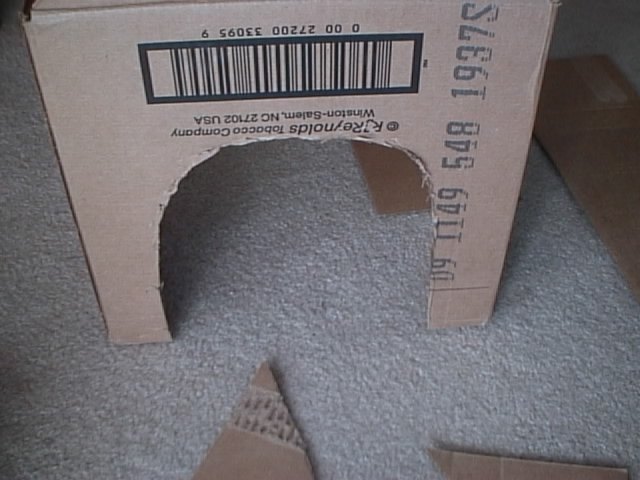 How to Make a Cardboard Doghouse Cuteness