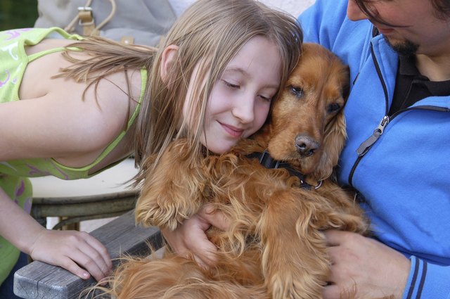 Girl loves her Dog