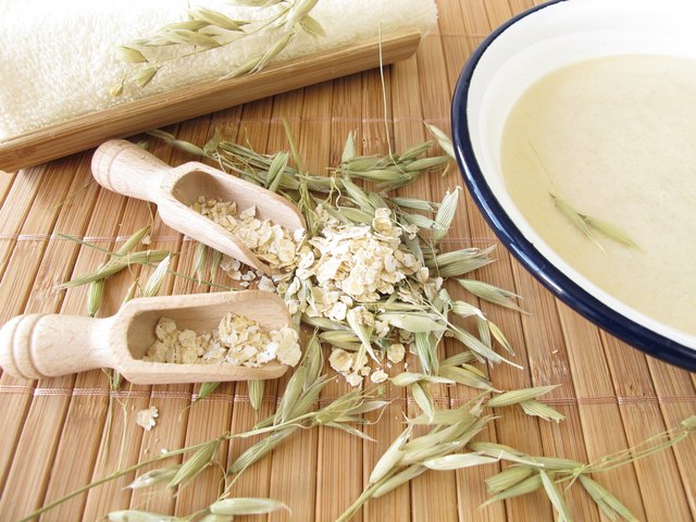 Oats milk bath