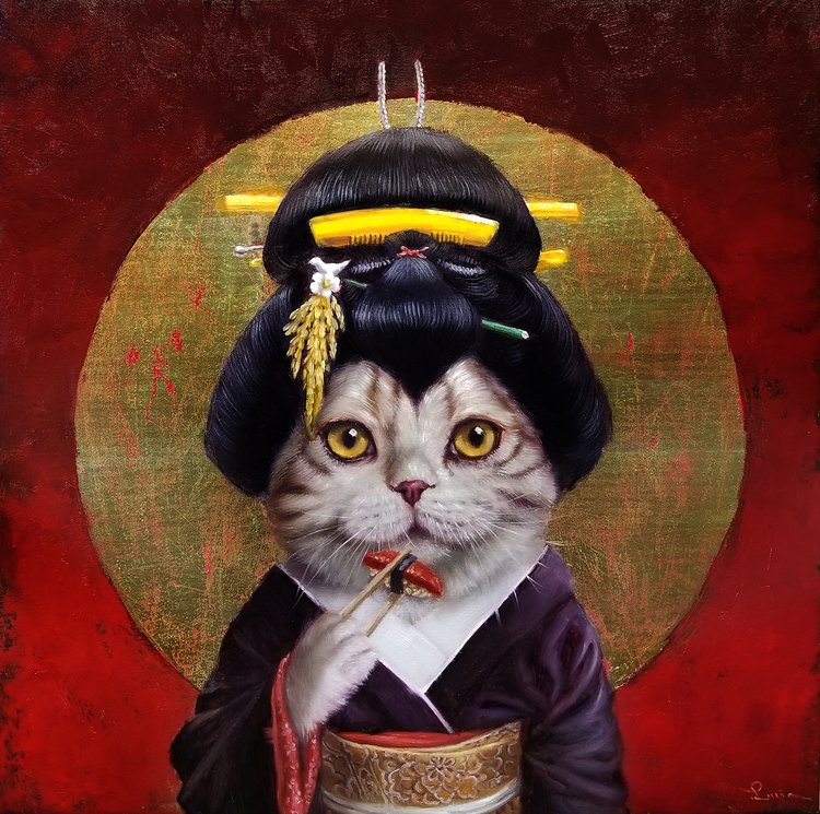 Kyoto Kitty / Lucia Heffernan / Cat Art Show
